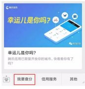 騰訊信用分全國公測(cè)，查了一下之后懵逼了。。